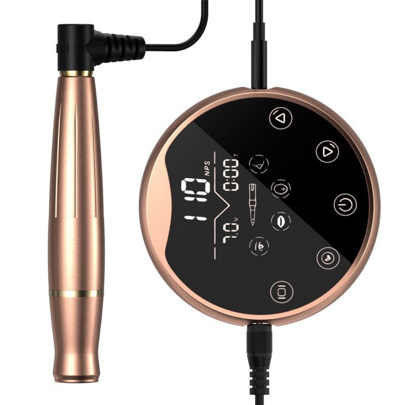 Cross-border Stock P90 Tattoo Machine, Anesthesia-Free Tattoo Pen, PMU Eyebrow Tattoo, Lip Blush, Eyeliner, Scalp Micropigmentation All-in-One Kit