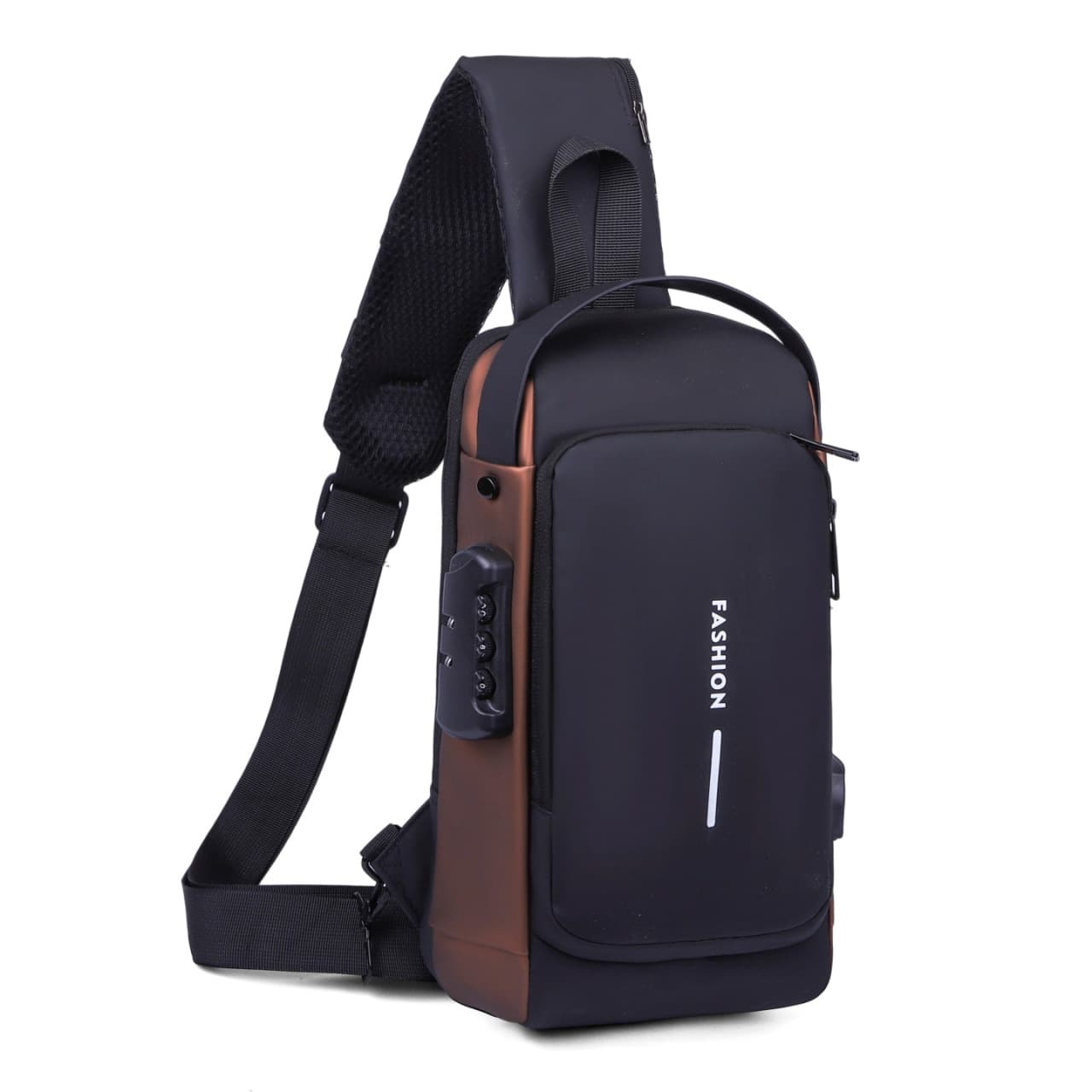 New cross-border chest multi-functional men's chest bag crossbody bag high-end large-capacity shoulder bag outdoor cross-body bag
