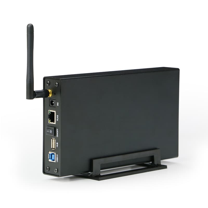 Universal 2.5 3.5 Inch Hard Drive Enclosure SATA Serial Port USB3.0 Laptop Desktop External Mobile Hard Drive Box Metal Material