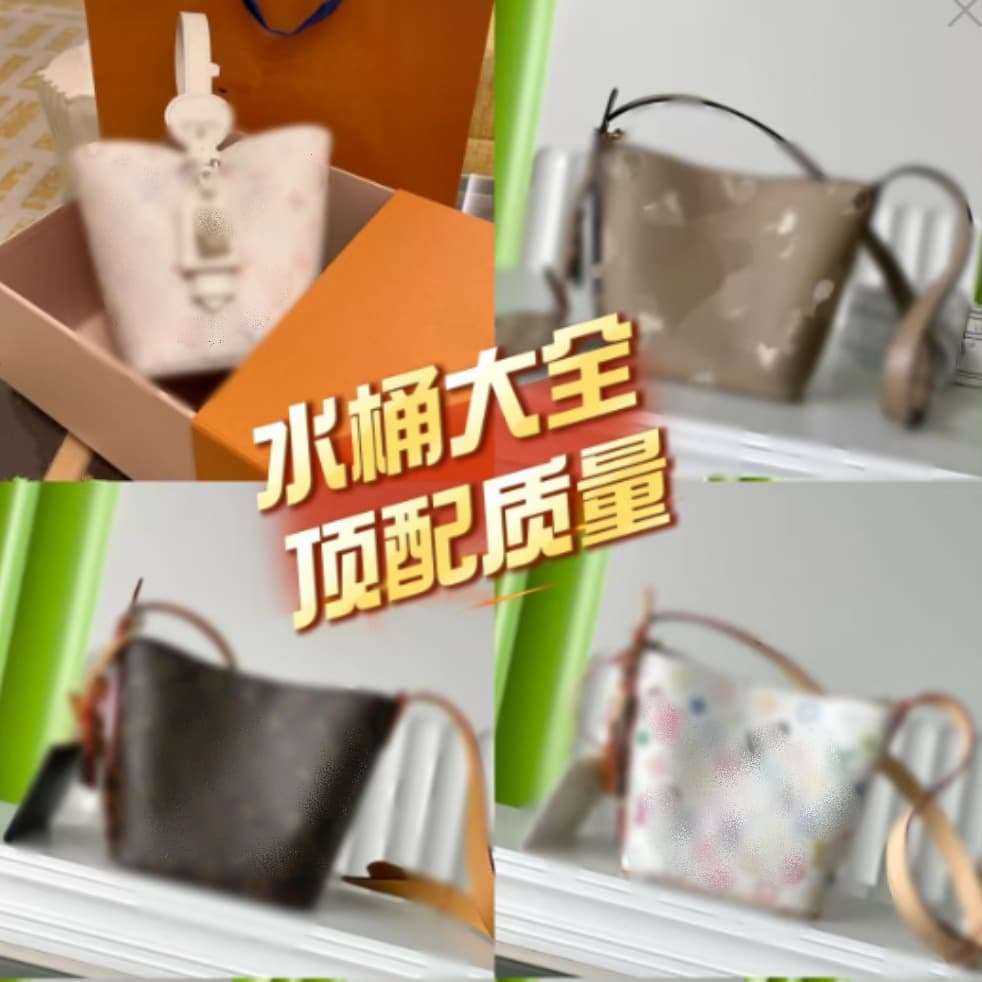 Classic old flower all over print coated canvas hand shoulder bag large size women's brown women's bag