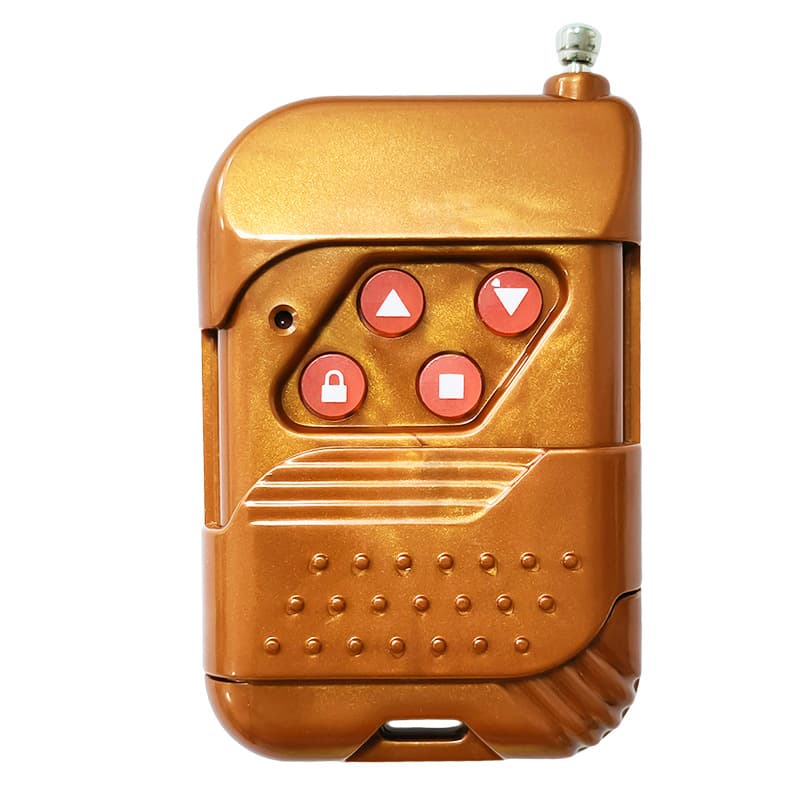 433MHz Mahogany Four-Button Universal Wireless Remote Control for Electric Rolling Door Garage Door Super Copy Remote Control Key