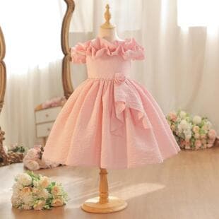 Baby Formal Dress 2026 Wholesale Export Stylish Princess Dress for Girls Birthday Banquet Outdoor Photo Shoot Little Girl Formal Dress
