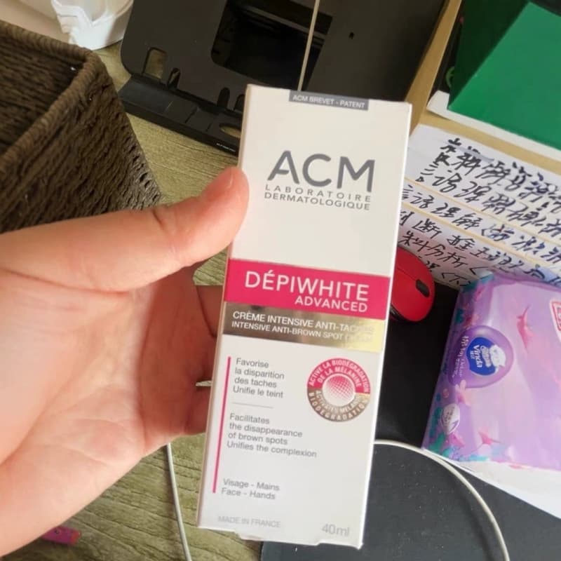 France ACM Aesthetic Skin Brightening Essence Cream - Anti-Spot, Whitening, Brightening Skin Tone, Fading Dark Spots and Acne Scars