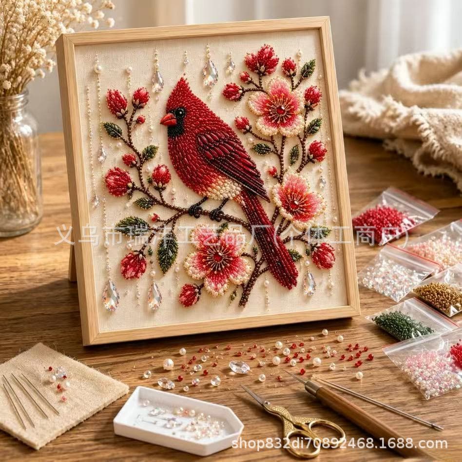 New Cross-border Hummingbird Bead Embroidery Kit