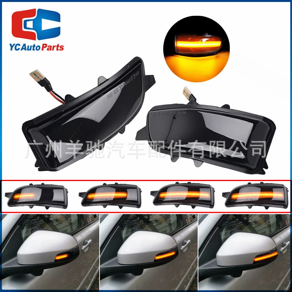 LED Turn Signal Sequential Light for Volvo S40 V40 S60 S80 C30 C70 V50 Side Mirror