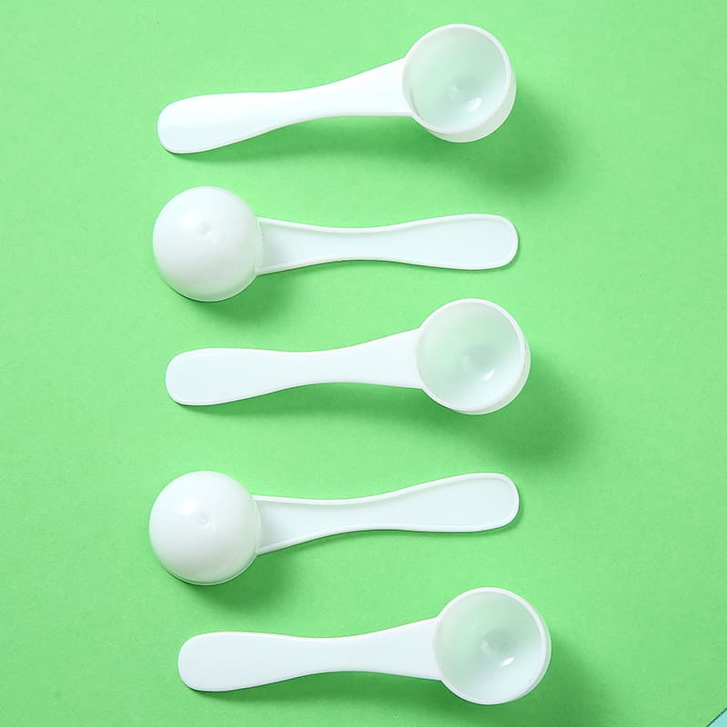 Plastic Measuring Spoon 9ml Modern Simplicity Style Baking Measuring Cup for Masking Powder Whitening Powder Coffee Powder