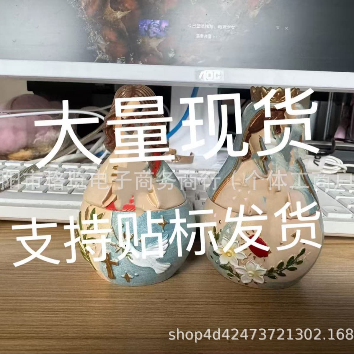 Cross-border new Handmade Fairies handmade fairy prayer box resin crafts creative gift ornaments