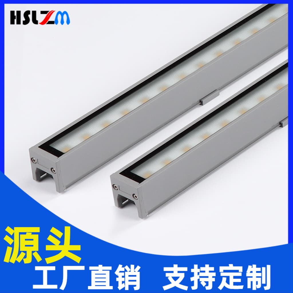 2025 New LED Strip Light Seamless Connection for Bridge Railings and Building Outlines RGB Linear Light Outdoor Waterproof