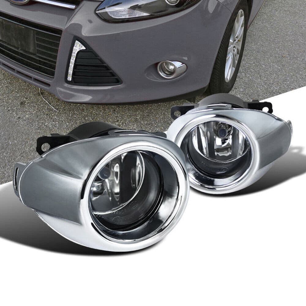 Halogen fog light assembly for Ford Focus sedan 2012-2014