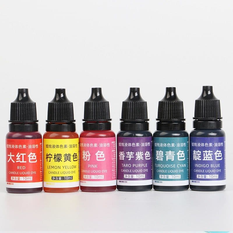 10ml handmade candle pigment color essence dye aromatherapy candle diy material candle pigment special liquid concentrate