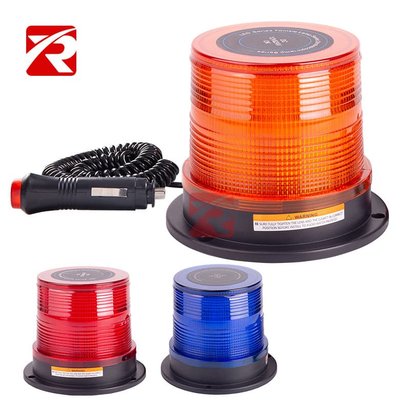 30 LED School Bus Sanitation Vehicle Roof Warning Light, Airport Vehicle Roof Strobe Light, Forklift Warning Light