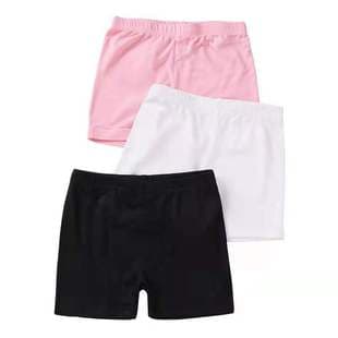Girls' Anti-Exposure Summer Cotton Crotch Children's Leggings Boxer Non-Clamping PP Summer Kids' Three-Quarter