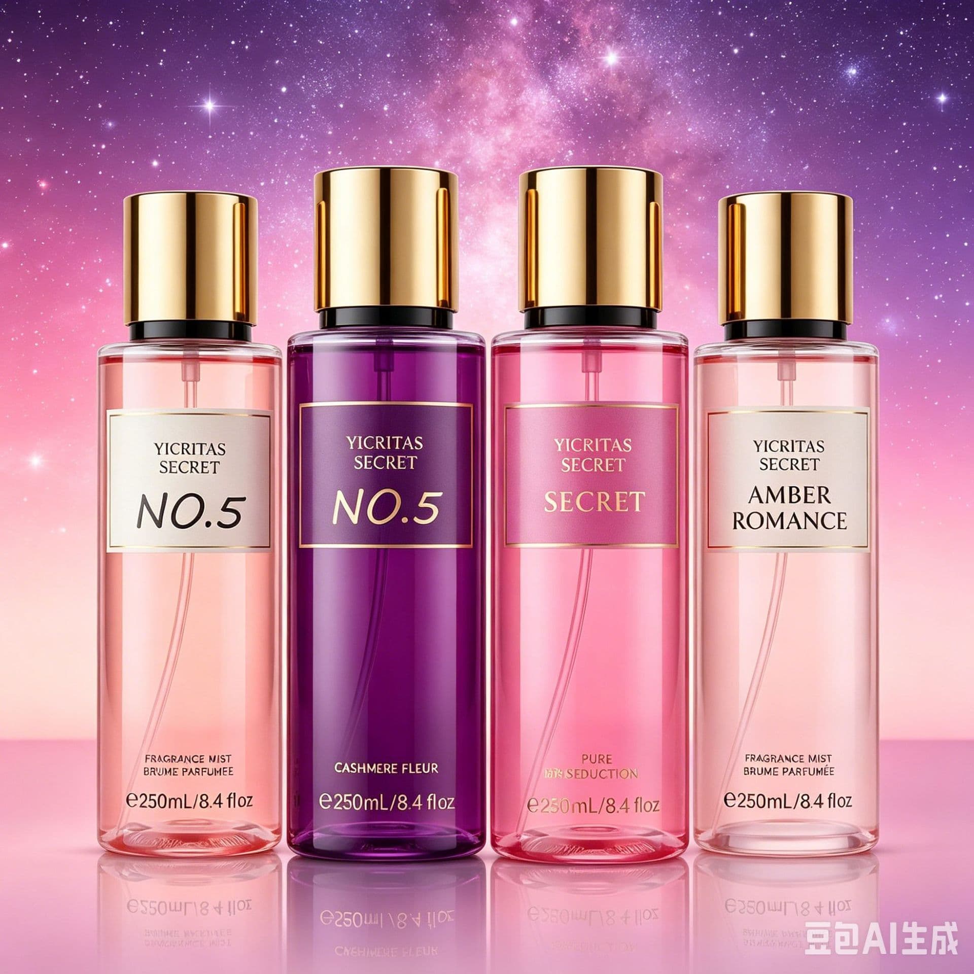 Cross-border Foreign Trade Perfume Body Spray Fragrance Body Mist Body Fragrance Body Mist 250ml Jasmine Scent