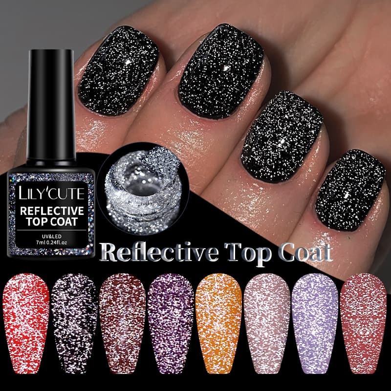 LILY'CUTE foreign trade hot-selling nail polish diamond sealant flash diamond nail polish glue multi-functional sealant glue