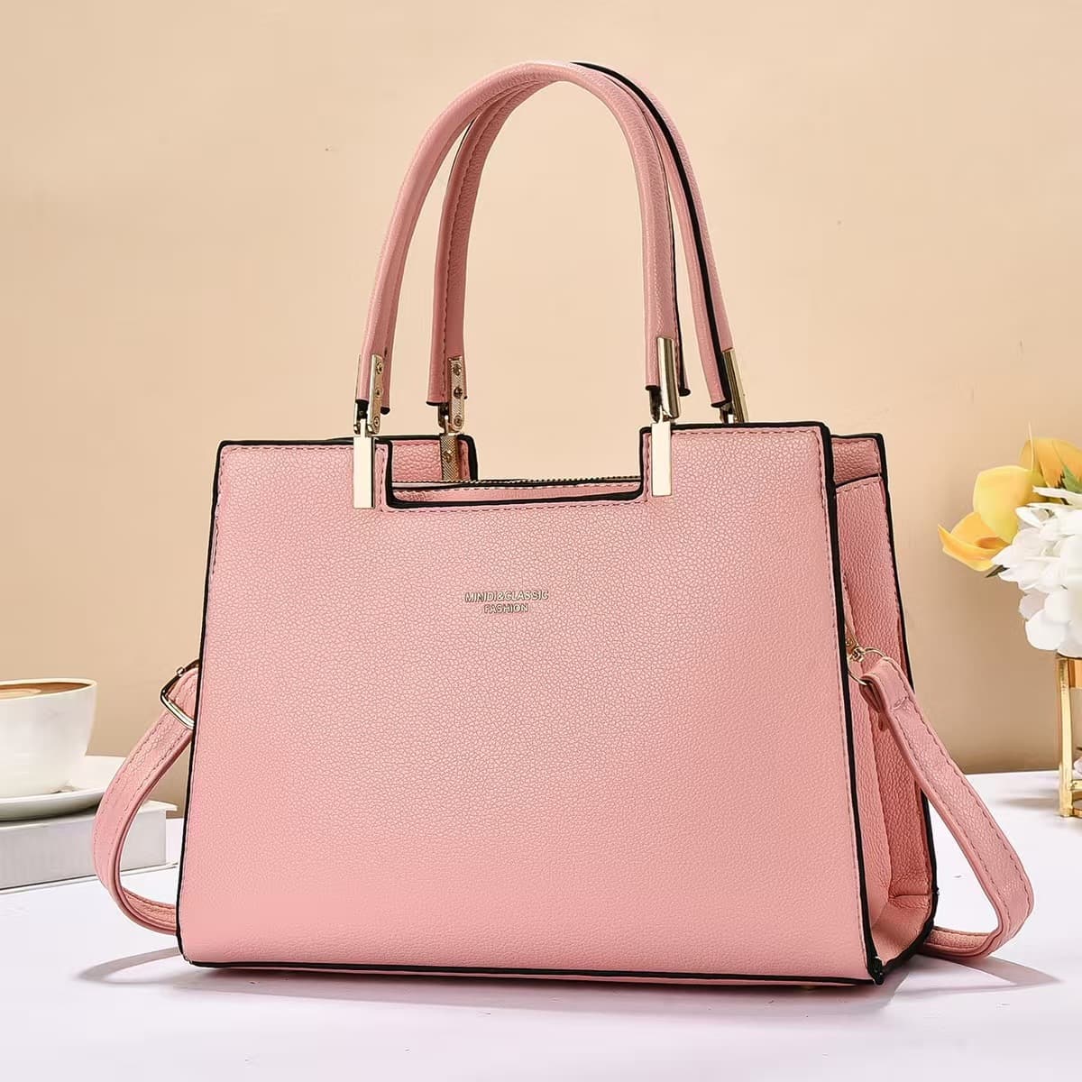 Cross-border women's bags 2025 new trendy middle-aged large-capacity Mother's Day gift for mom single shoulder crossbody handbag