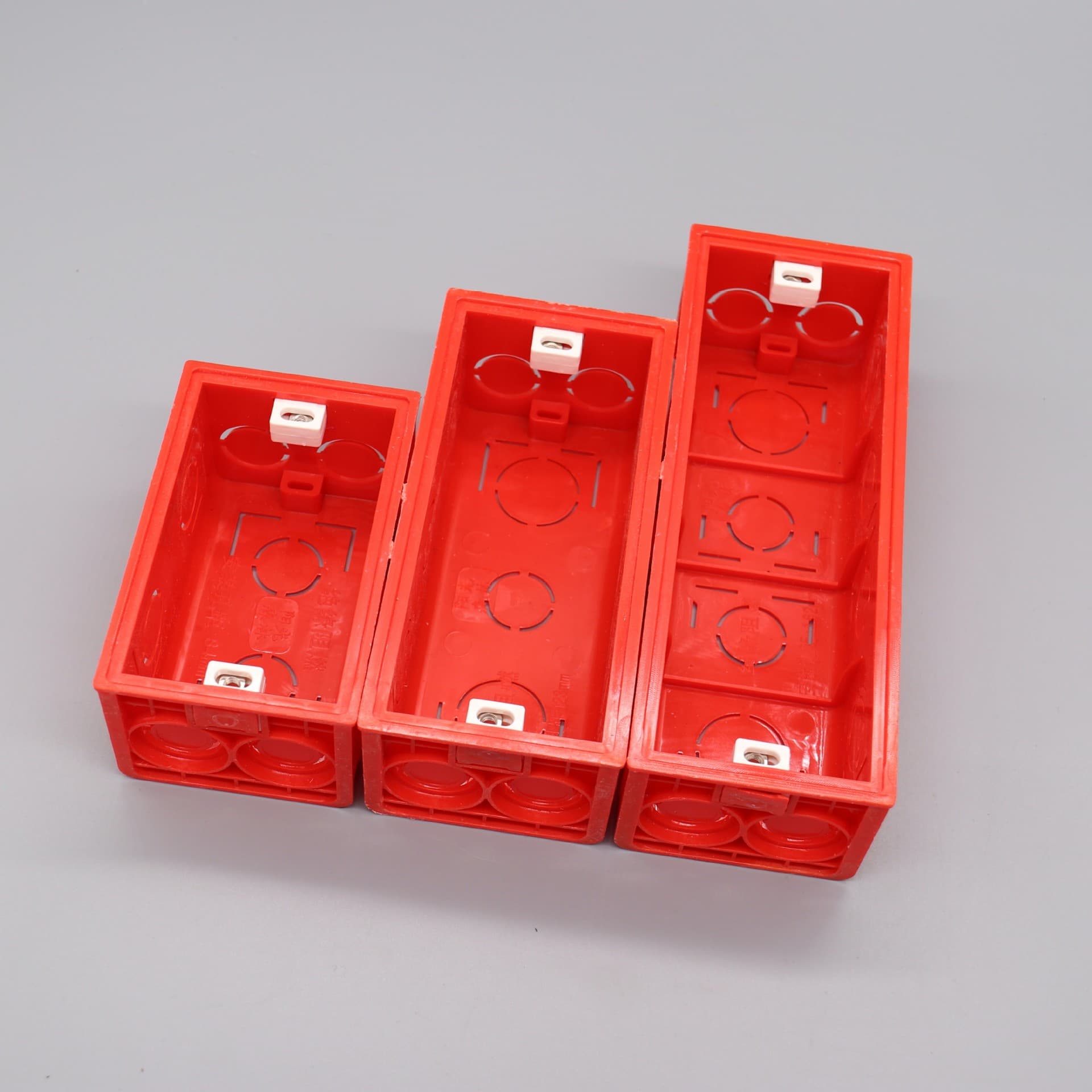 New material flame-retardant PVC base box, 118 type wall switch junction box
