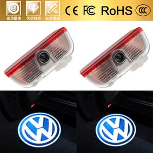 For Volkswagen Welcome Light Passat CC Magotan Golf CE/FCC Door Projection Laser LOGO Light