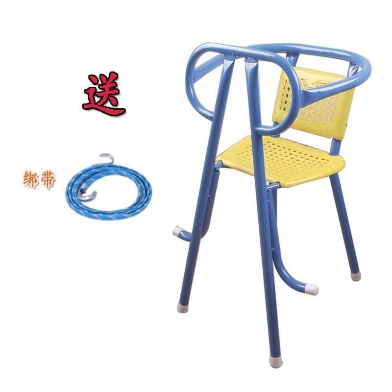 Electric vehicle child seat, front-mounted, for motorcycles, electric scooters, and toddlers, safe and easy to install.
