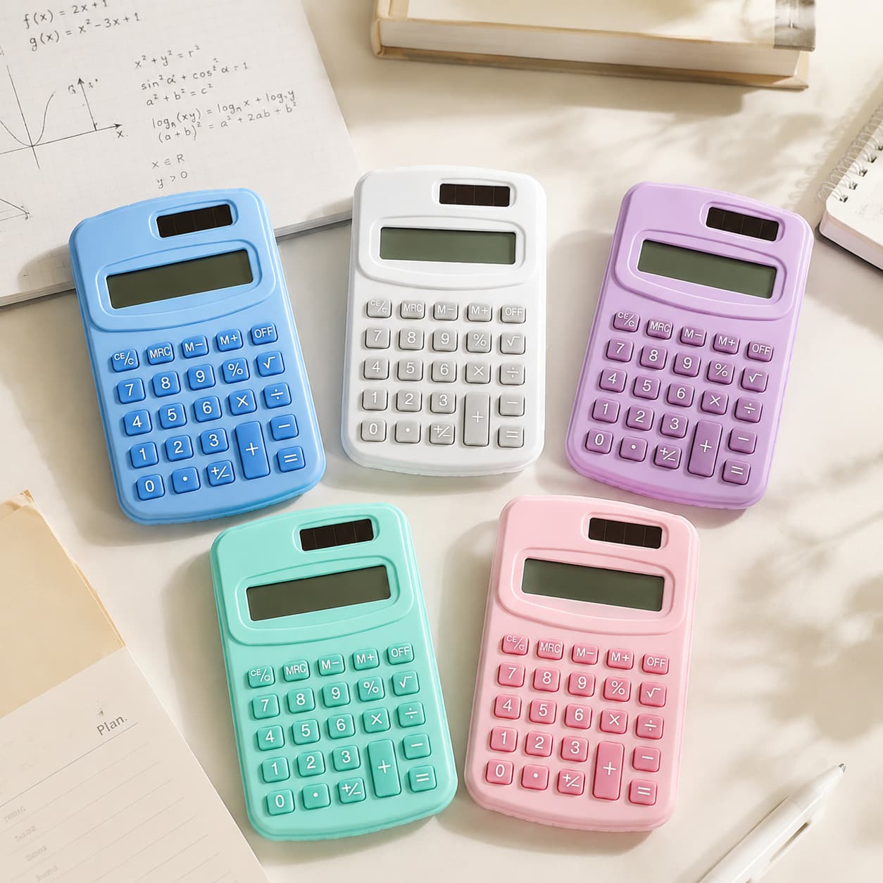 Cute Cartoon Calculator Custom Goddess Style High Appearance Portable Student Mini Calculator Small Wholesale
