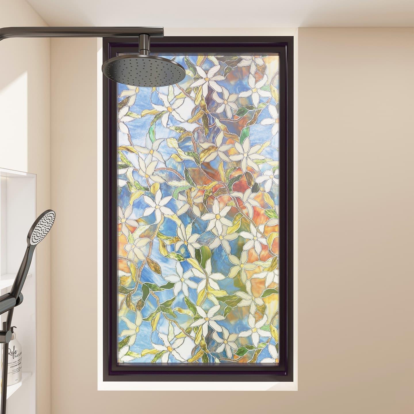 Jinge New Clothing Art Glass Sticker Light-transmitting Opaque Thickened Privacy Frosted Film Static Cling Glue-free Eco-friendly Decoration