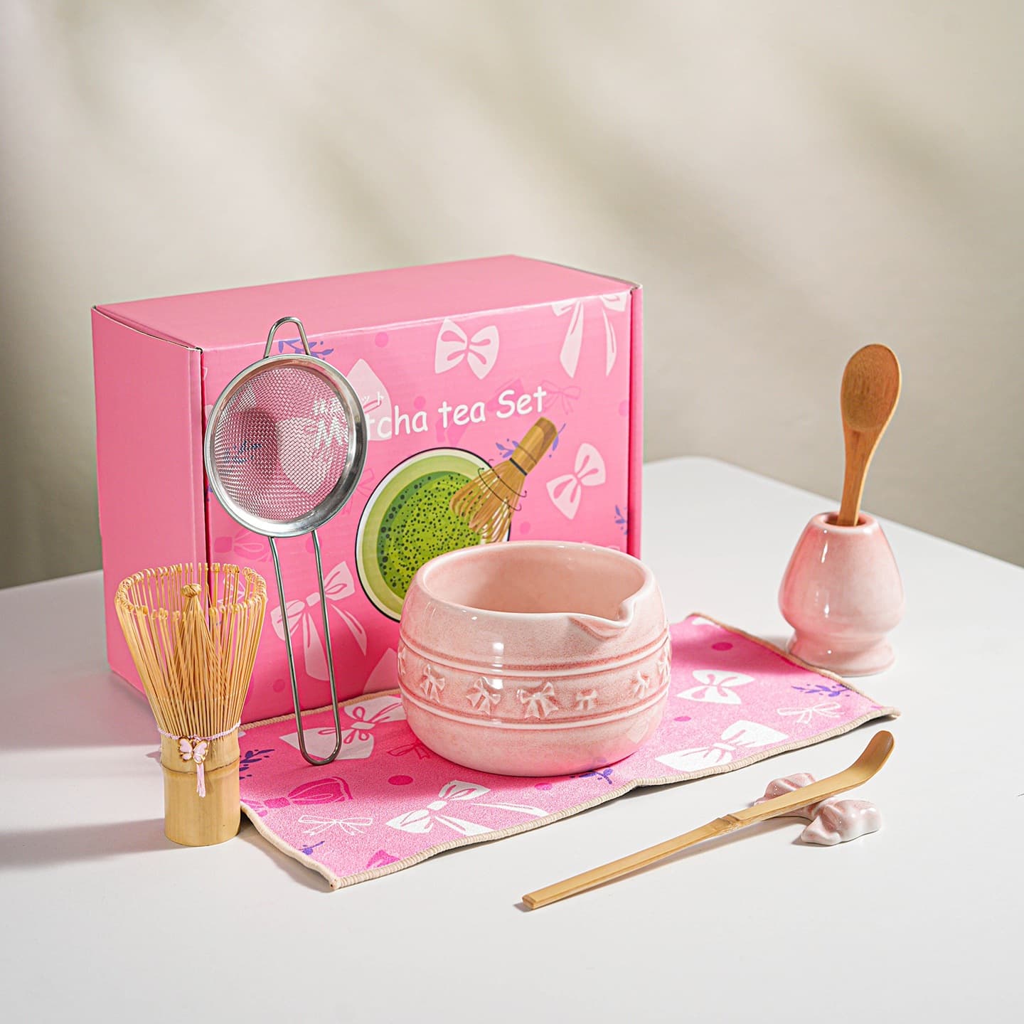 Cross-border Best Seller Chasen Matcha Whisk Song Dynasty Tea Whisk Japanese Matcha Tool Bamboo Whisk 100-prong Matcha Stirrer