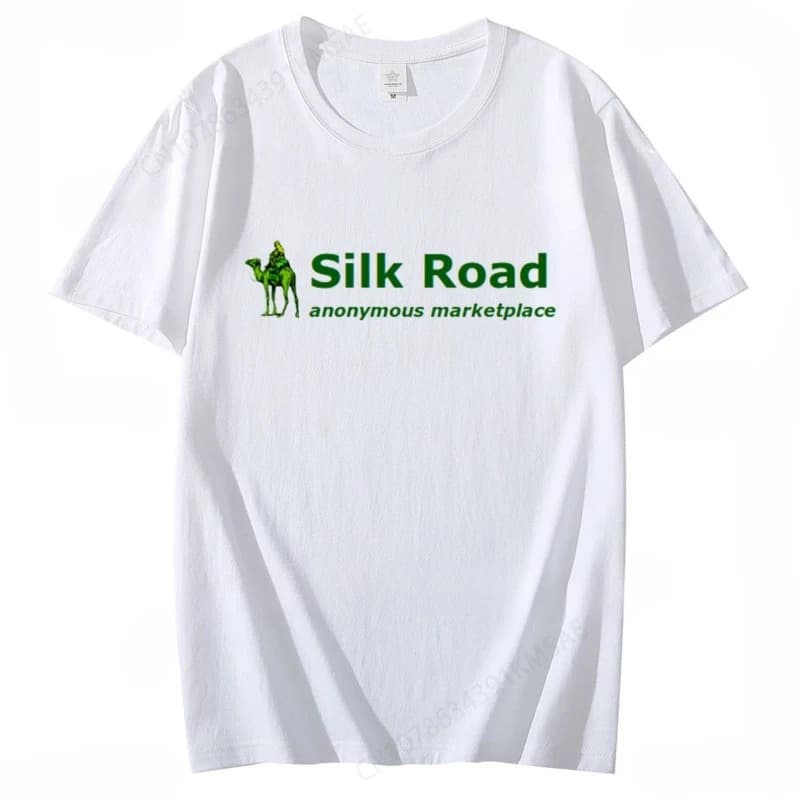 【Cross-border European code】Summer The Silk Road Movie Tops Mens Cotton