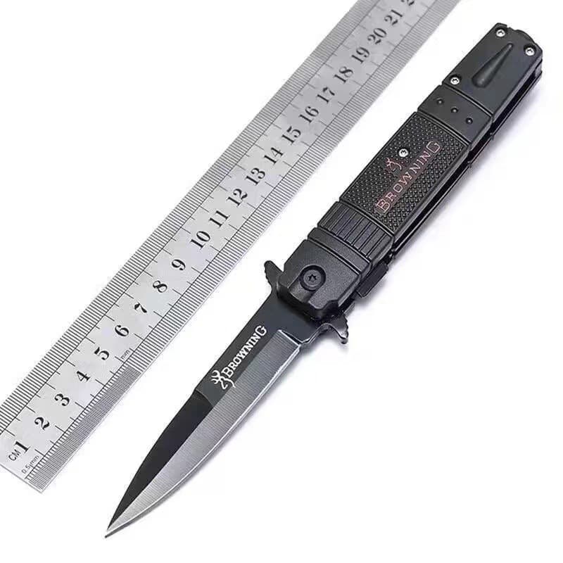 Functional Folding Portable Wilderness BBQ Keychain Sharp Mini Fruit Knife