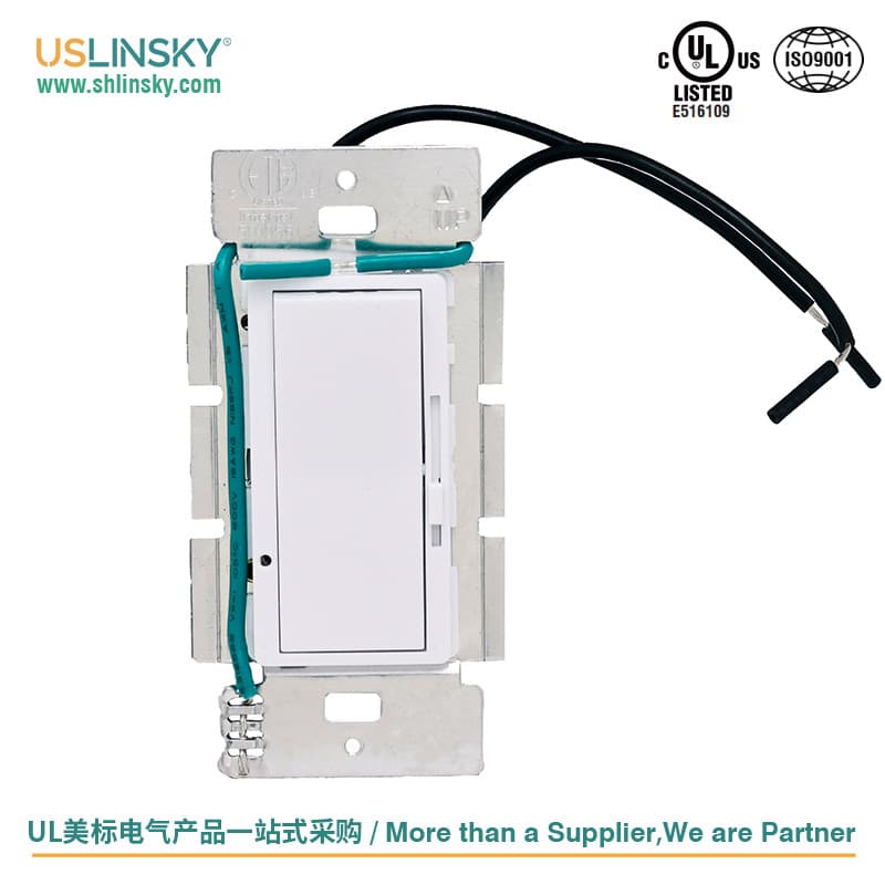 USLINSKY American standard ul certified dimmer single and double control switches United States and Canada dimmer switches Switches