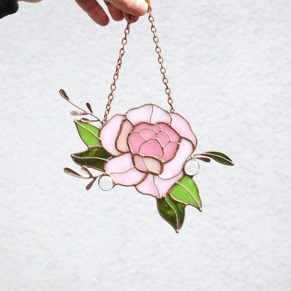 Home Decor Window Peony Flower Home Decoration