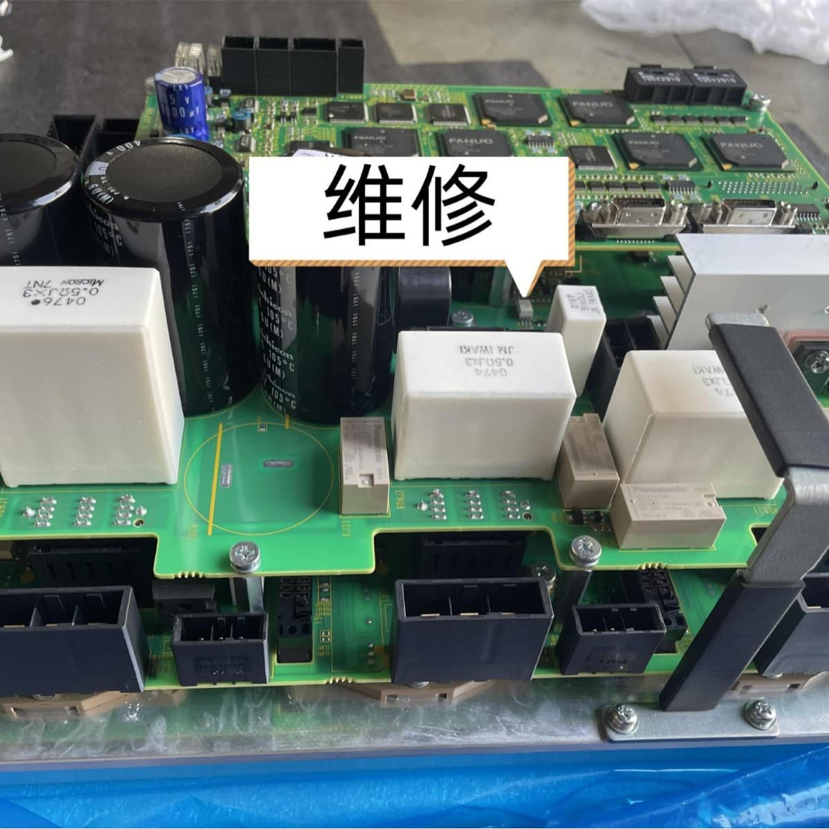 A20B-8101-0790 073 Robot Servo Power Mainboard, used disassembled, repair negotiable.
