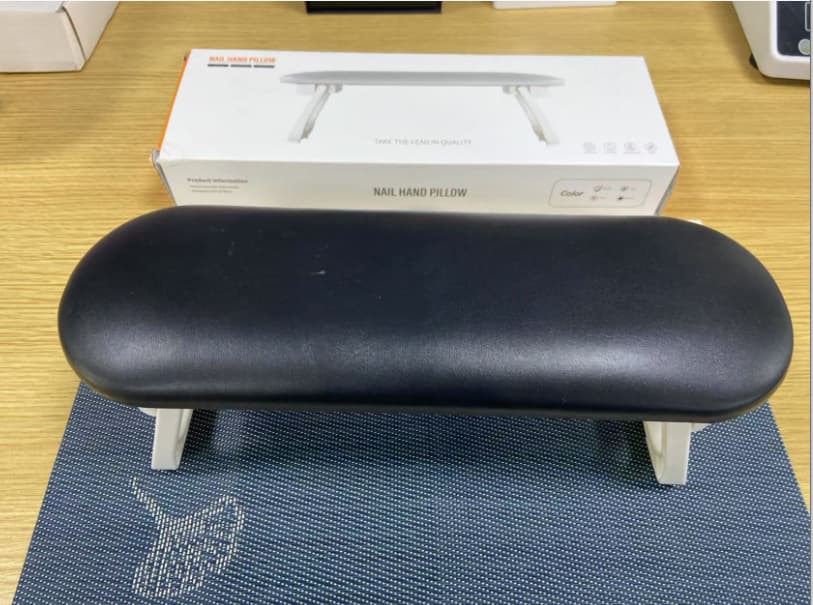 H6 Luxury Nail Hand Pillow Set Portable Foldable Easy Clean Comfortable Non-Slip Nail Hand Pillow