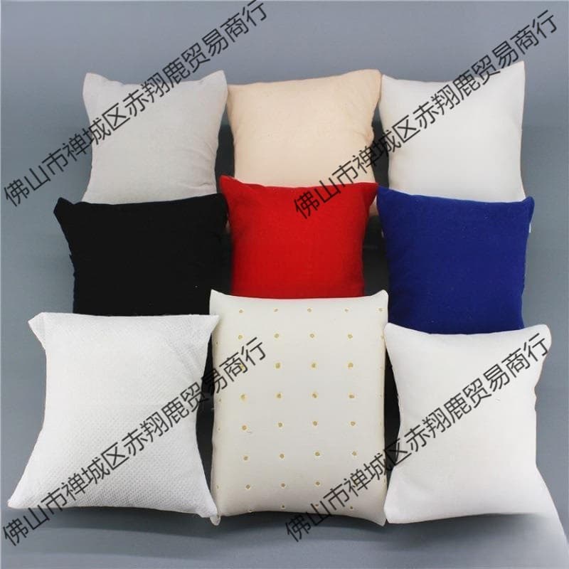 Watch small pillow jewelry bracelet storage box tray jewelry display stand fixed new pillow bag jewelry box