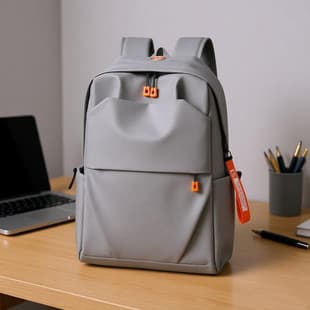 New Men's Backpack Fashion Laptop Bag Casual Large Capacity Travel Bag College Student School Bag