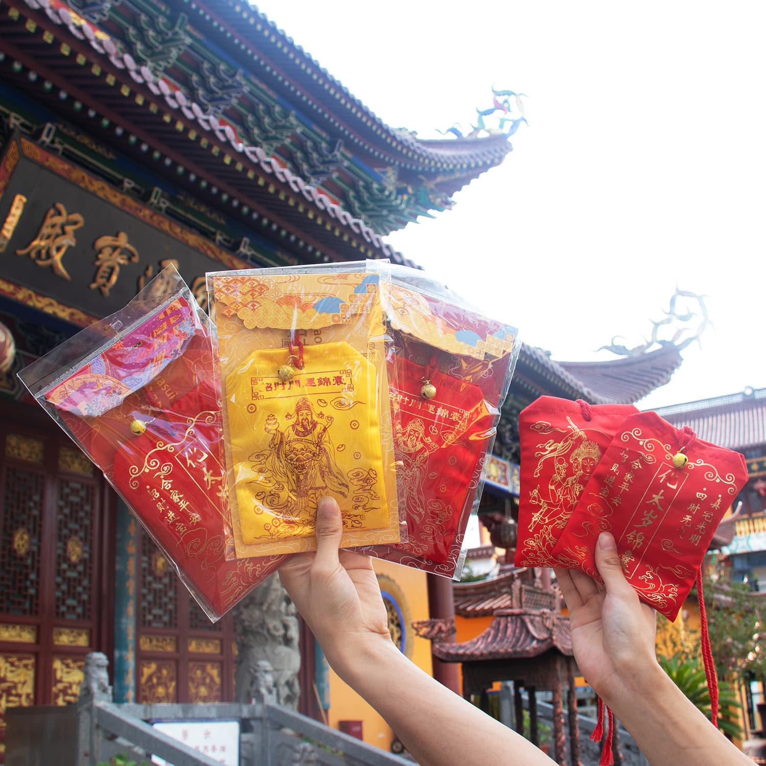 Factory Wholesale 2026 Tai Sui Pack for the Year of the Horse, Wealth-Attracting Fortune Bag, Tai Sui Pouch, Horse Year Tai Sui Amulet