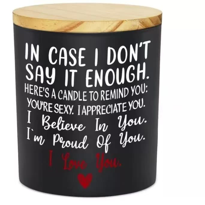 Cross-border Bestseller Aromatherapy Candles, Anniversary Wedding Valentine's Day Couples Gift Birthday Present Candle Jar