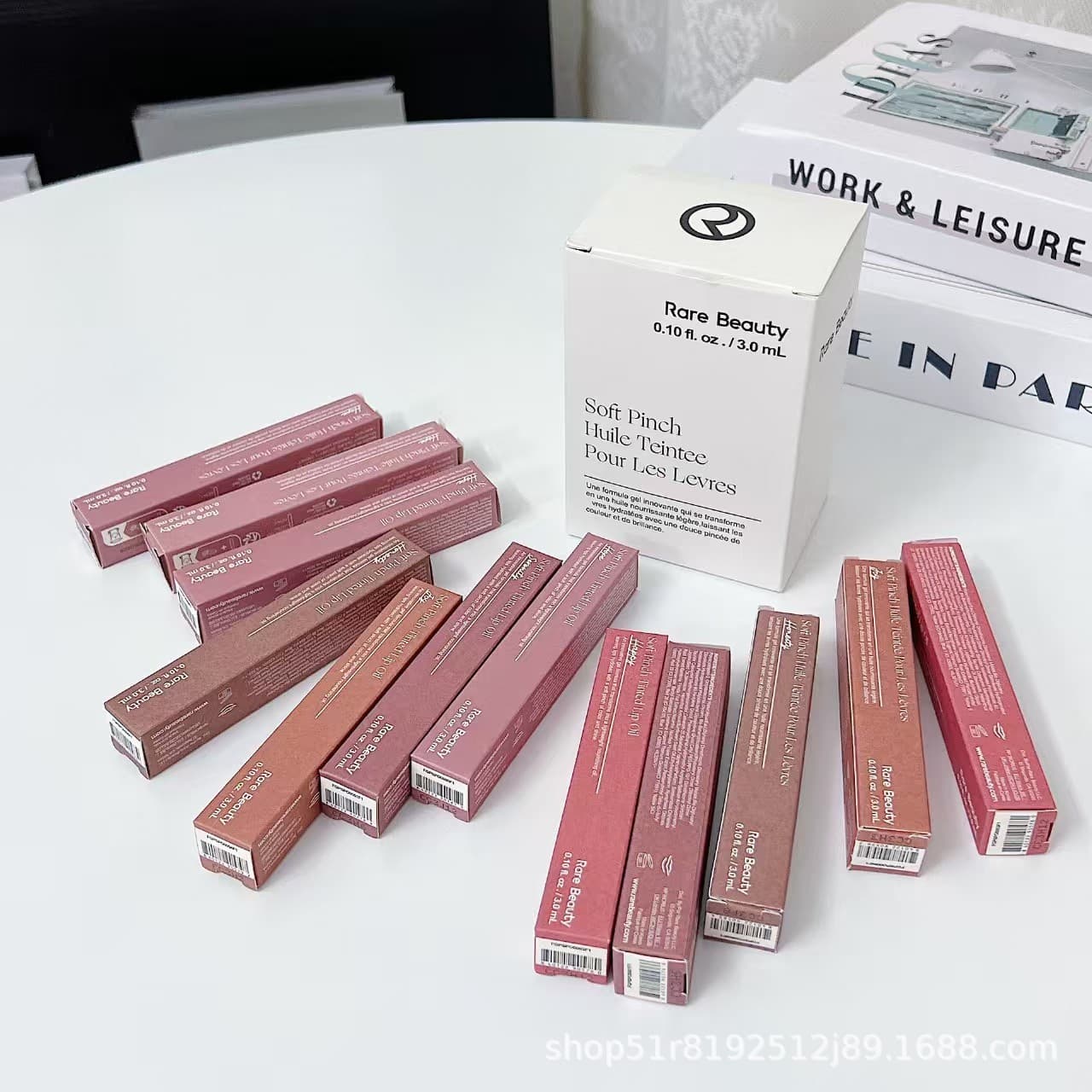 Cross-border Rare Beauty Selena's new lip gloss lip oil formal 3ml silky lipstick soft mist mirror hope