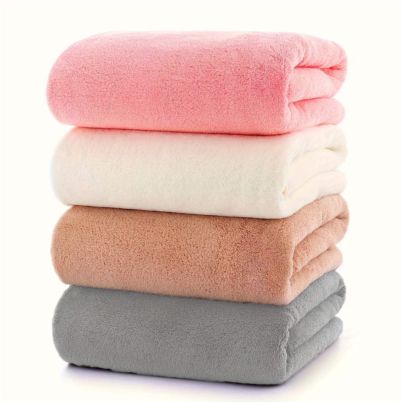 Soft Bath Towel 4pcs Super Soft Premium Bath Towel Set Cross Border