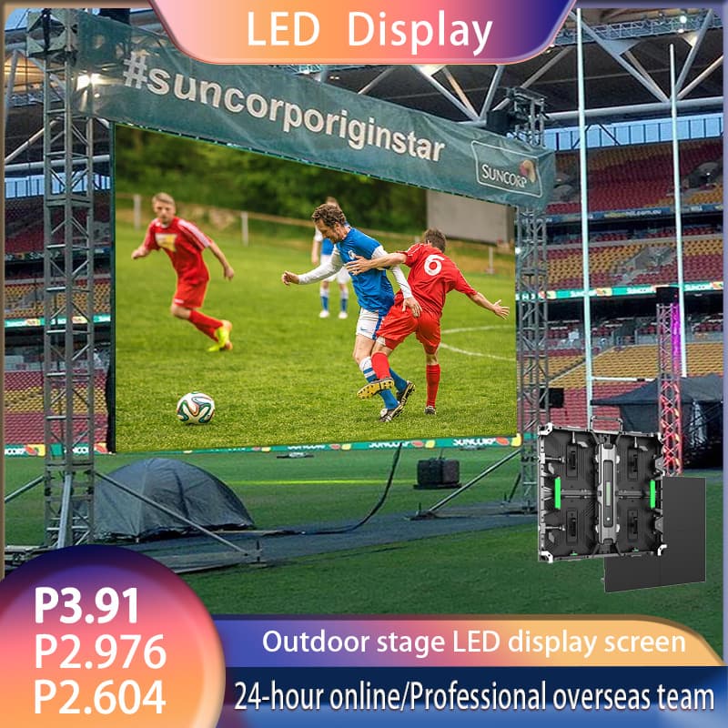 Outdoor live performance P3.91 LED rental screen, cross-border outdoor stage P4.81, P2.97 LED display