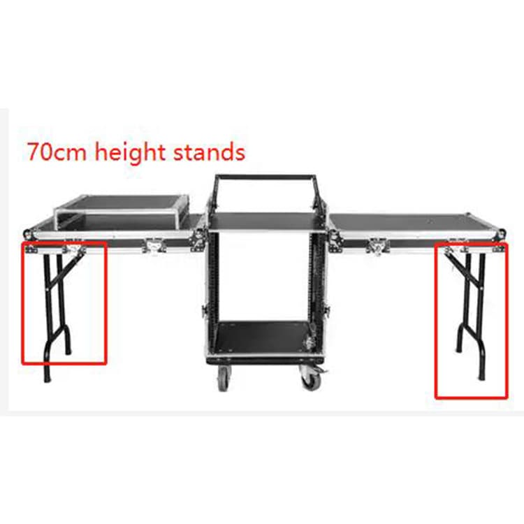 Professional Three-door Single-layer Flight Case Amplifier Cabinet Aviation Cabinet Rack Stage Professional Equipment