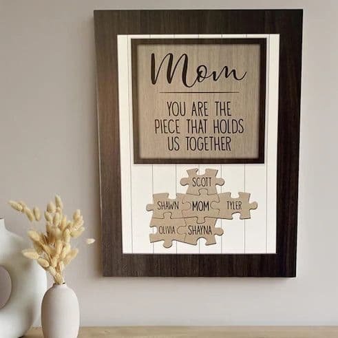 Cross-border Amazon Mother's Day Gift - Wooden Puzzle - Gift Ideas for Dad/Mom