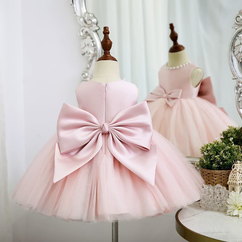 Children's Princess Dress Flower Girl Wedding Gown Fashionable Girl Birthday Spring Autumn Dress Performance Two-Piece Set