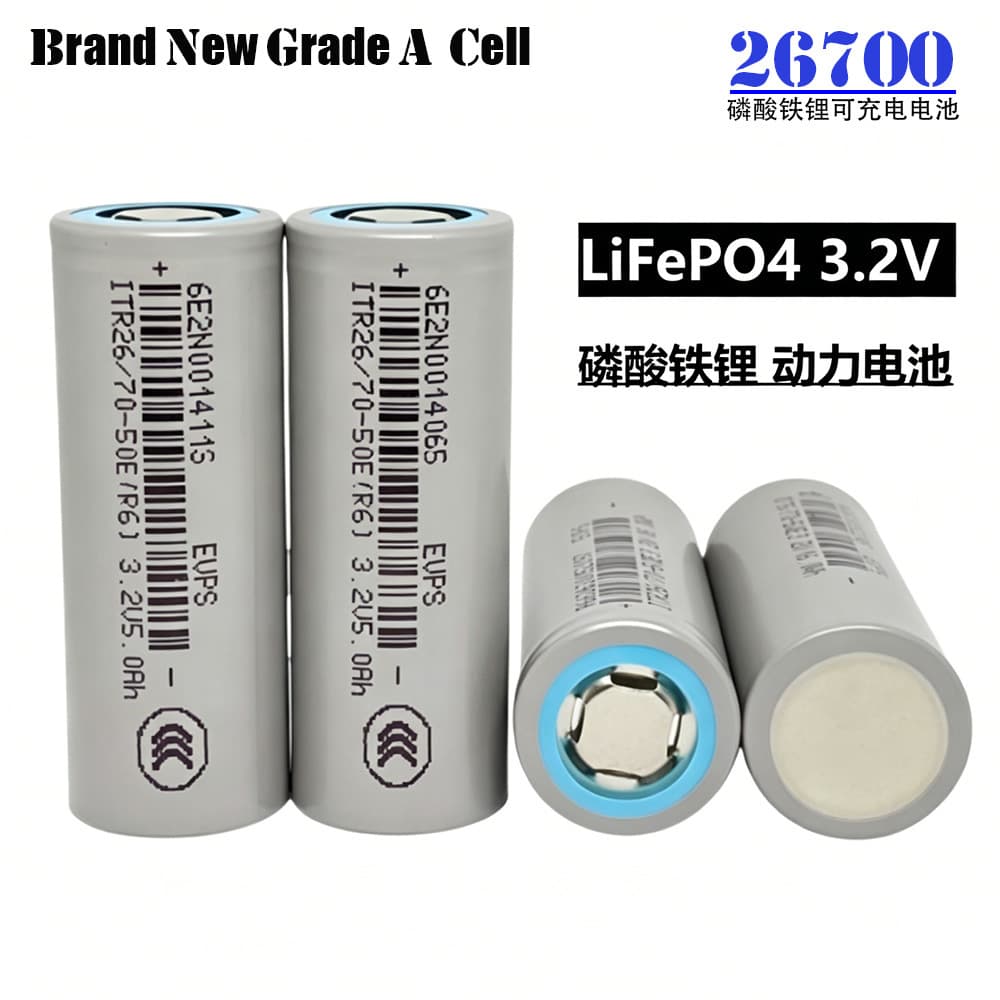 26700 Liwinon LiFePO4 Battery 5000mAh Power Type 3.2V Energy Storage Cell Lithium Iron Phosphate Battery