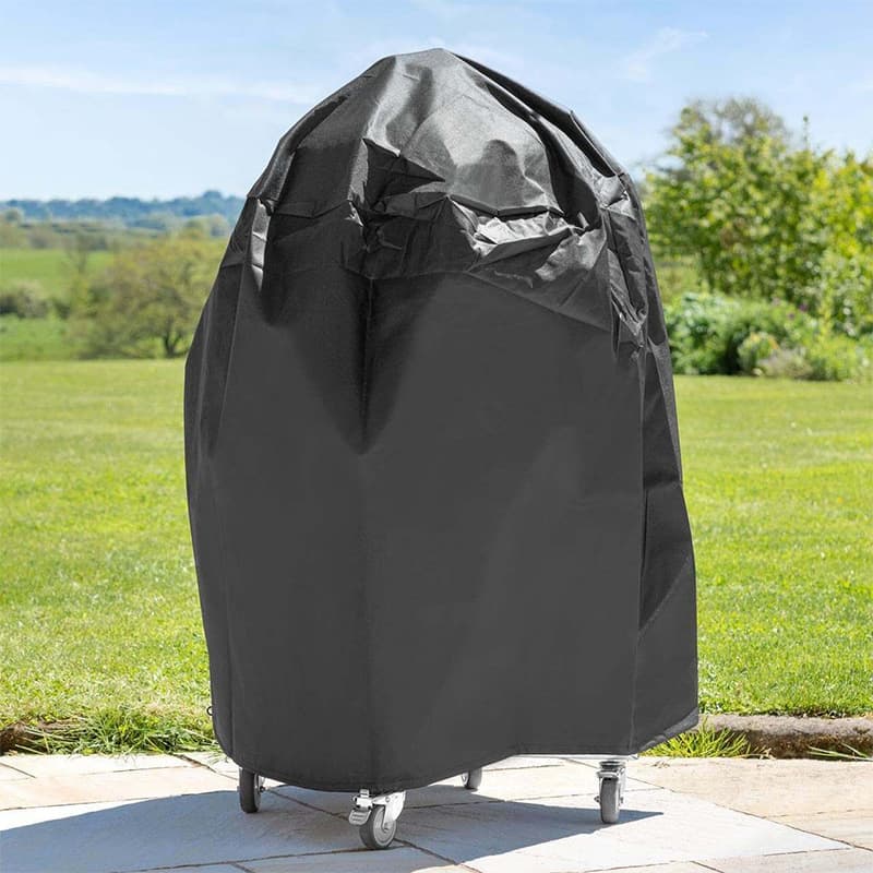 BBQ Grill Rain Cover Waterproof Fabric Cover Ceramic BBQ Sunshade Cloth Villa Courtyard Balcony Grill Rain Cover