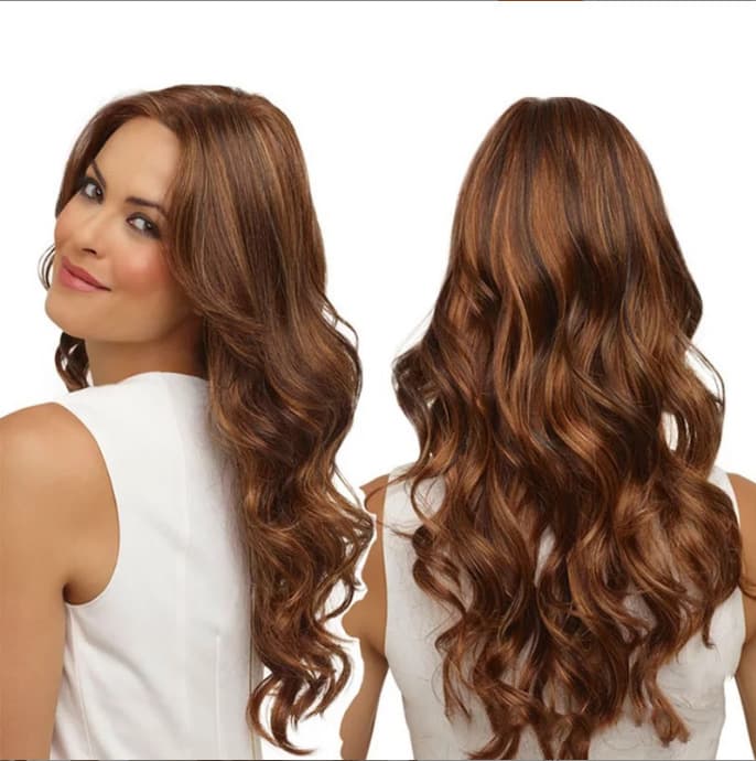 Long Curly Wig Big Waves Colorful Cosplay Long Curly Wig Full Head Wig