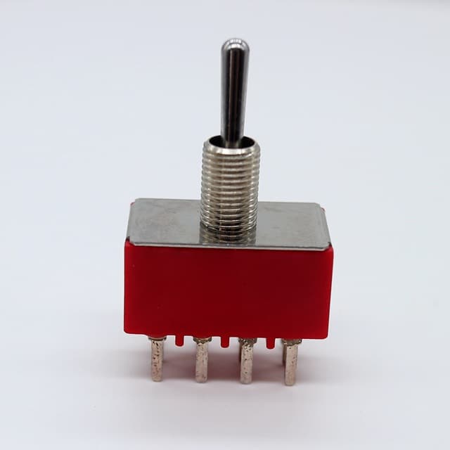 High Quality 6mm Miniature Automatic Reset Toggle Switch Rocker Lever Toggle Switch