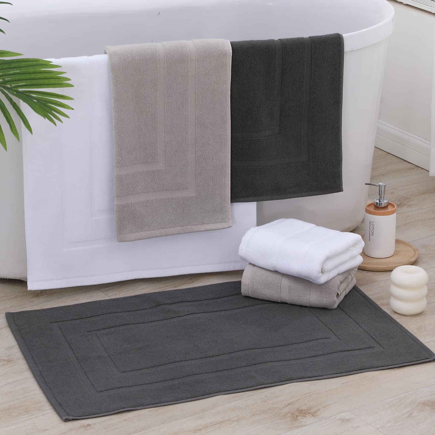 In-stock Hotel-specific Bath Towel, Hui Pattern Thickened Absorbent Anti-slip Machine Washable Household Pure Cotton Towel 50*80