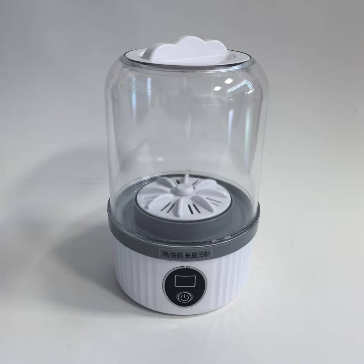 Cross-border new double-barrel laundry cup, no-installation socks washing machine, miracle underwear and briefs small mini washer