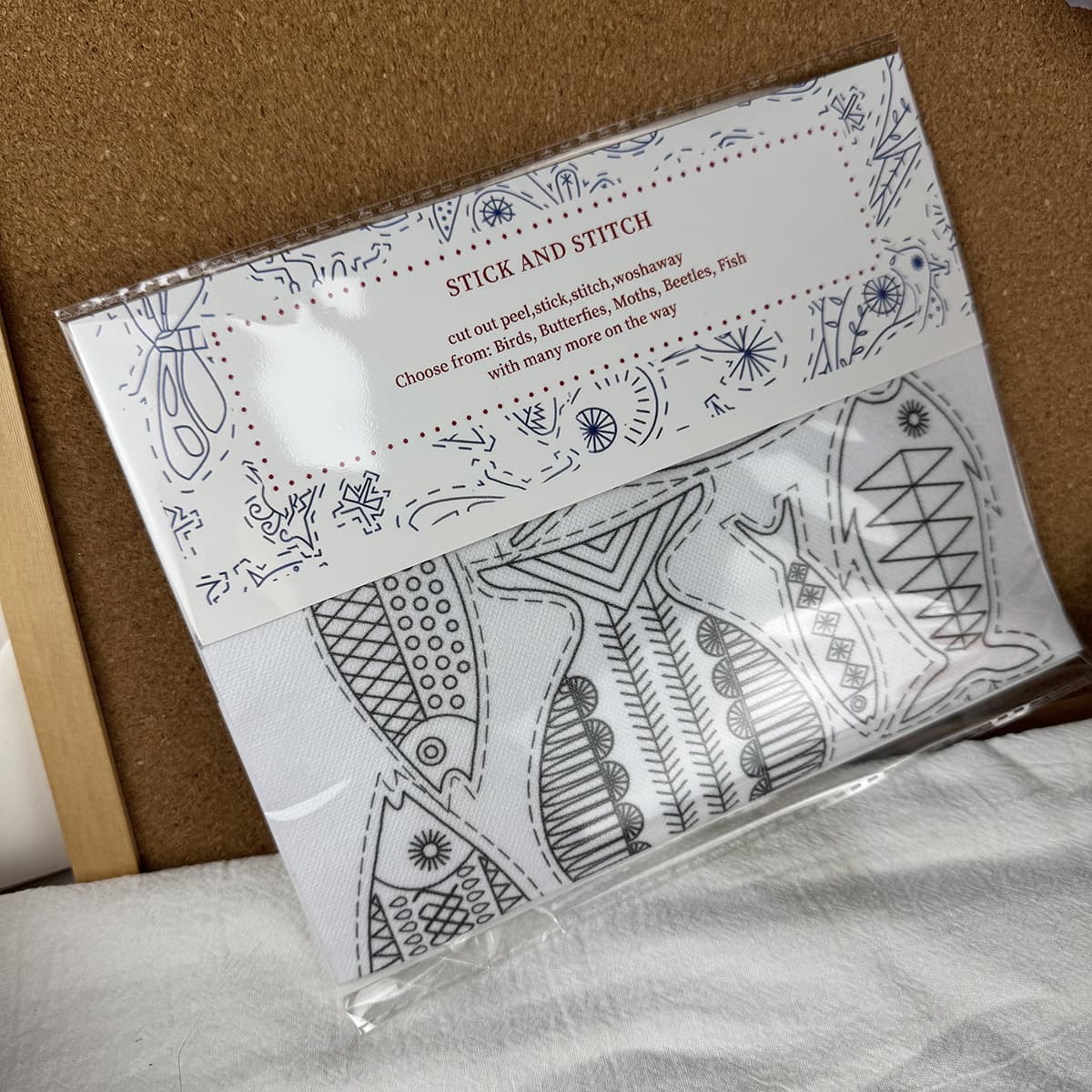 Cross-border Independent Site FLOWER Stick and Stitch Handmade Embroidery Pattern Water-Soluble Transfer Paper