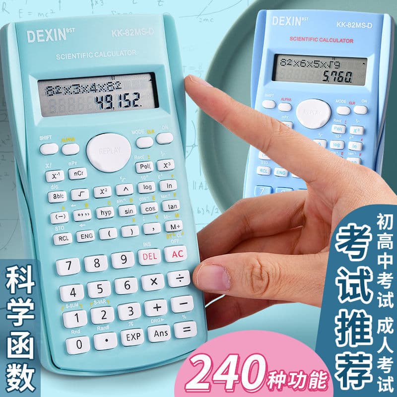 Portable Smart Scientific Calculator for College Students Statistics Accounting Finance Economics Special Exam Use Computer