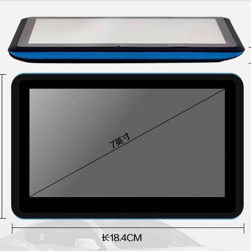 7-inch GPS navigator with high-definition capacitive touchscreen, a hot-selling item in North America, supplied for foreign trade and cross-border e-commerce.